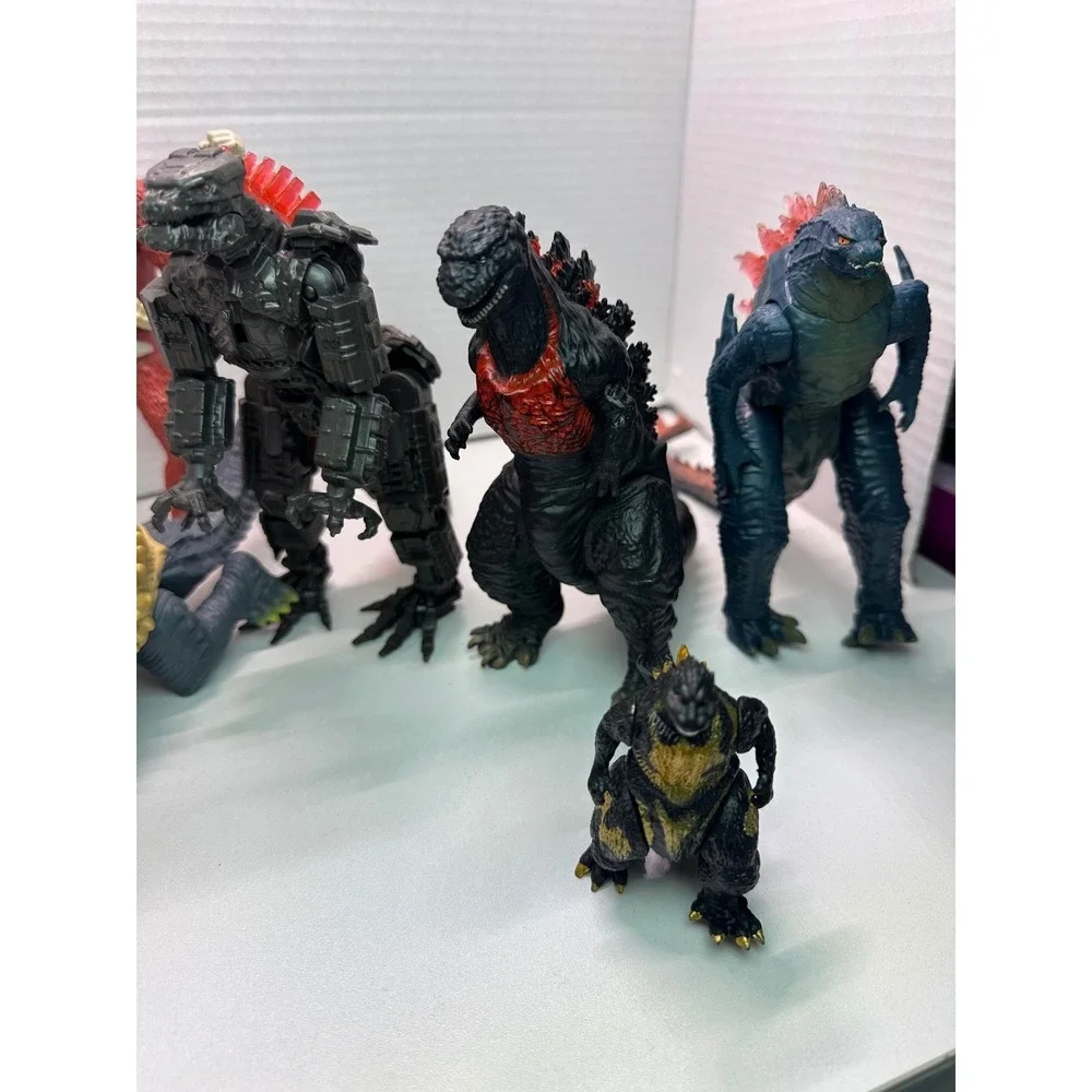 Godzilla Monsterverse Action Figure Lot Mechagodzilla Shin Godzilla Skar King6pc